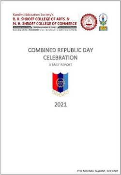 COMBINED REPUBLIC DAY CELEBRATION - 2021 A BRIEF REPORT - CTO. MRUNALI SAWANT, NCC UNIT