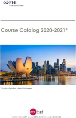 Course Catalog 2020-2021* - Ecole hôtelière de ...