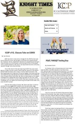 Knight Times - IC Catholic Prep