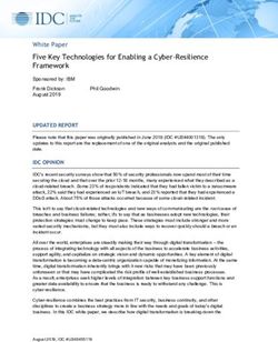 Five Key Technologies for Enabling a Cyber-Resilience Framework - IBM