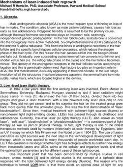 Mechanisms of laser-induced hair regrowth