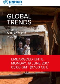 GLOBAL TRENDS - EMBARGOED UNTIL MONDAY, 19 JUNE 2017 05:00 GMT (07:00 CET) - Australia for UNHCR