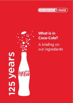 What is in Coca-Cola? - A briefing on our ingredients