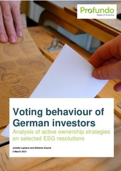 Voting behaviour of German investors - Analysis of active ownership strategies on selected ESG resolutions - Fair Finance Guide