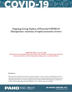 Ongoing Living Update of Potential COVID-19 Therapeutics: summary of rapid systematic reviews