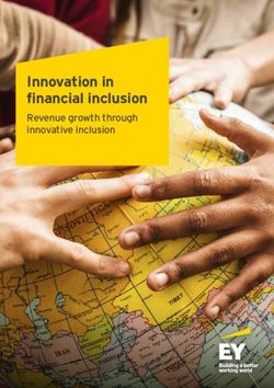 Innovation in financial inclusion - Revenue growth through innovative inclusion - EY