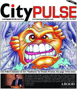 City Pulse's Summer of Art: "Sunburst," by Dennis Preston. See page 14 for story - www.lansingcitypulse.com - Lansing City Pulse