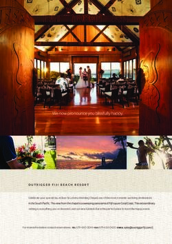 We now pronounce you blissfully happy.