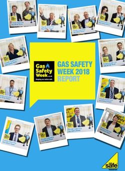 GAS SAFETY WEEK 2018 REPORT - Gas Safe Register