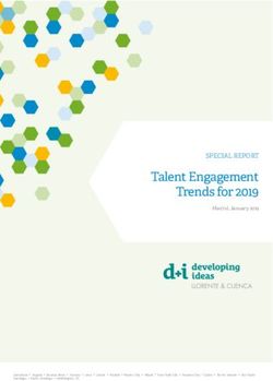 Talent Engagement Trends for 2019 - SPECIAL REPORT - Llorente & Cuenca