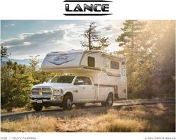 TRUCK CAMPERS A REV GROUP BRAND - RVUSA.com