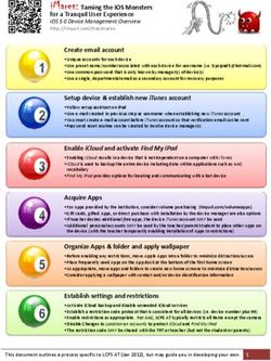 Taming the iOS Monsters for a Tranquil User Experience