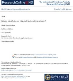 ResearchOnline@ND The University of Notre Dame Australia