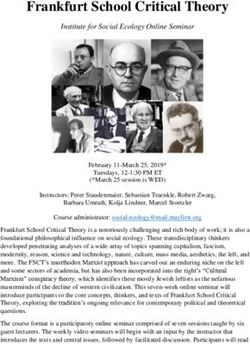 Frankfurt School Critical Theory - Institute for Social Ecology