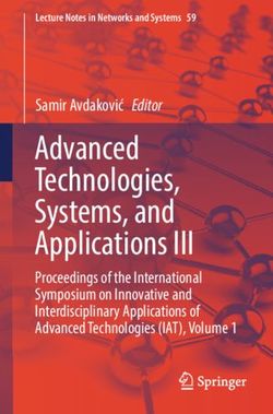Advanced Technologies, Systems, and Applications III - Samir Avdaković Editor - Proceedings of the International Symposium on Innovative and ...