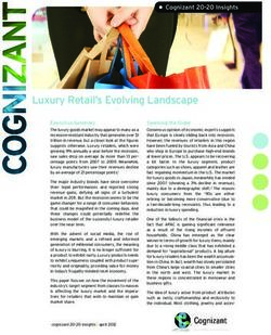 Luxury Retail's Evolving Landscape - Cognizant