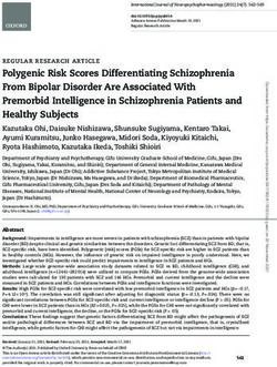 Polygenic Risk Scores Differentiating Schizophrenia From Bipolar Disorder Are Associated With Premorbid Intelligence in Schizophrenia Patients and ...