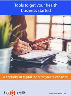 Tools to get your health business started - A checklist of digital tools for you to consider - HotHealth