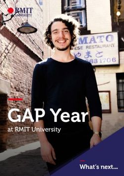 GAP Year at RMIT University - What's next...