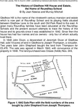The History of Gledhow Hill House and Estate, the Home of Roundhay School By Joan Newiss and Murray Mitchell