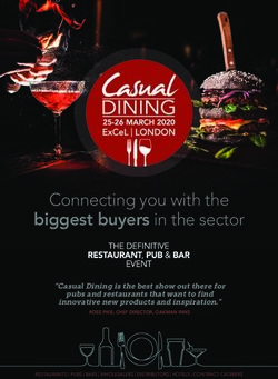 Biggest buyers in the sector - Connecting you with the - Casual ...
