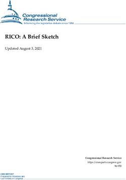 RICO: A Brief Sketch Updated August 3, 2021 - Federation Of American Scientists
