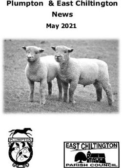 Plumpton & East Chiltington News - May 2021 - Plumpton Parish Council