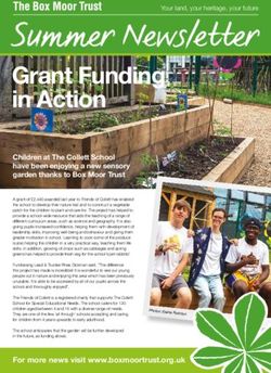 Grant Funding in Action - Children at The Collett School have been enjoying a new sensory garden thanks to Box Moor Trust - The Box Moor Trust