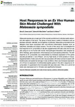 Host Responses in an Ex Vivo Human Skin Model Challenged With Malassezia sympodialis