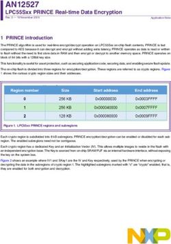 AN12527 LPC55Sxx PRINCE Real-time Data Encryption - NXP ...