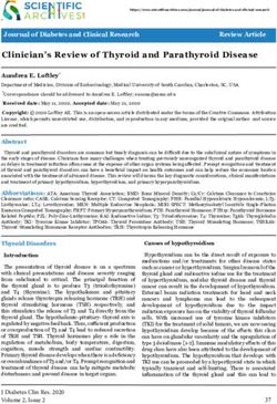 Clinician's Review of Thyroid and Parathyroid Disease