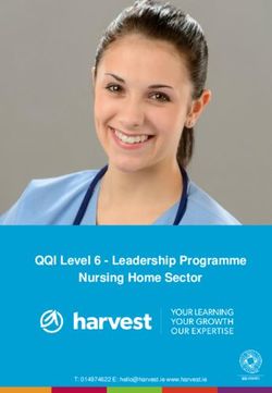 QQI Level 6 - Leadership Programme - Nursing Home Sector T: 014974622 E: www.harvest.ie - Leadership Programme Nursing Home Sector