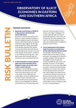 SUMMARY HIGHLIGHTS - Global Initiative against Transnational ...