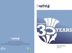 2018 Annual Review - Capital Credit Union