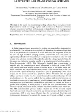 ARBITRATED AER IMAGE CODING SCHEMES