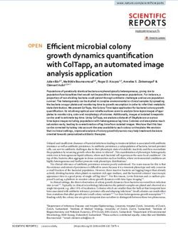 Efficient microbial colony growth dynamics quantification with ColTapp, an automated image analysis application - Nature