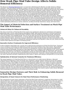 How Wash Pipe Mud Tube Design Affects Solids Removal Efficiency
