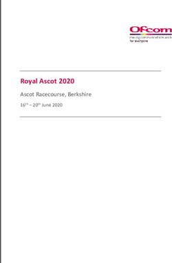 Royal Ascot 2020 Ascot Racecourse, Berkshire 16th - 20th June 2020 - Ofcom