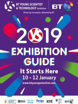 It Starts Here 10 - 12 January www.btyoungscientist.com - BT Young Scientist