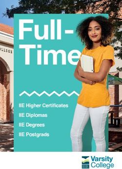 IIE Higher Certificates IIE Diplomas IIE Degrees IIE Postgrads