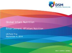 Global Infant Nutrition - Ethan Leonard, VP Infant Nutrition US Field Trip September 4, 2014 - DSM