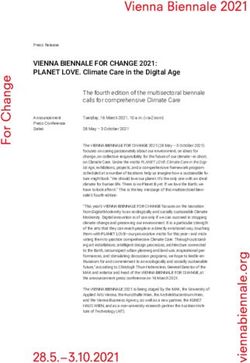 VIENNA BIENNALE FOR CHANGE 2021: PLANET LOVE. Climate Care in the Digital Age