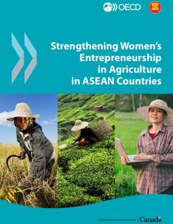 Strengthening Women's Entrepreneurship in Agriculture in ASEAN Countries