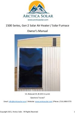 1500 Series, Gen 2 Solar Air Heater / Solar Furnace Owner's Manual