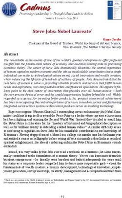 Steve Jobs: Nobel Laureate