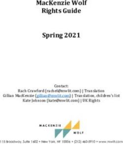 MACKENZIE WOLF RIGHTS GUIDE SPRING 2021