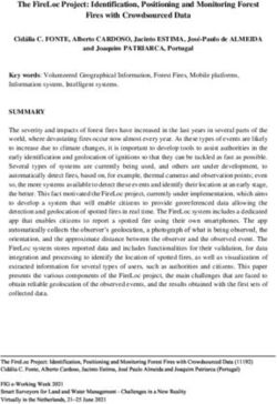 The FireLoc Project: Identification, Positioning and Monitoring Forest Fires with Crowdsourced Data