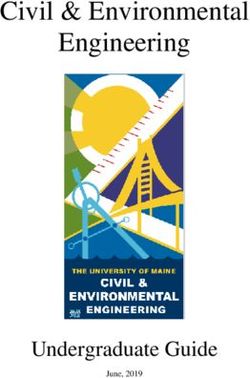 Civil & Environmental Engineering - Undergraduate Guide June, 2019 - Civil and Environmental ...