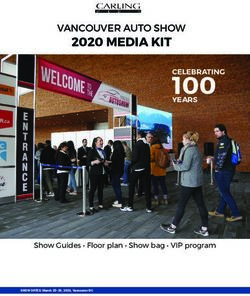 100 2020 MEDIA KIT VANCOUVER AUTO SHOW