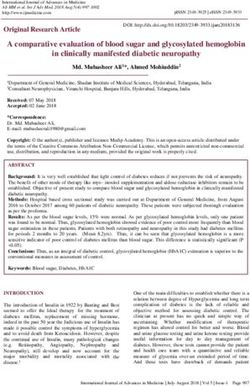 A comparative evaluation of blood sugar and glycosylated hemoglobin in clinically manifested diabetic neuropathy